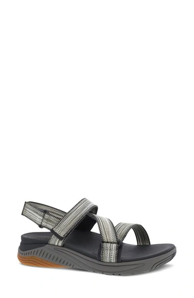 Shop Dansko Rayna Sandal In Black Multi