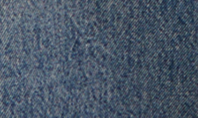 Shop Mango High Waist Wide Leg Jeans In Dark Vintage Blue