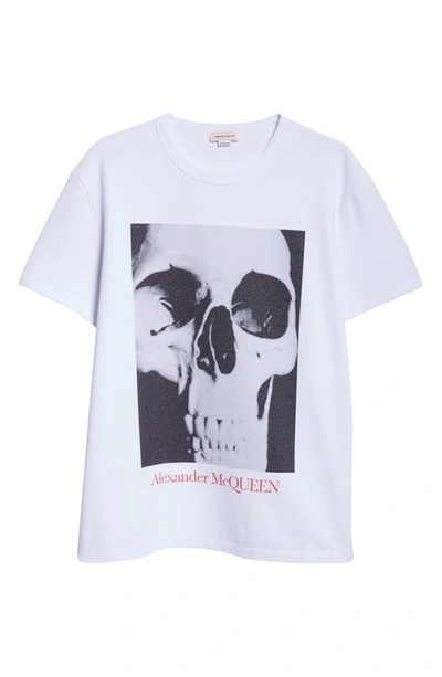 Alexander Mcqueen Alexander Mc Queen Skull Print T Shirt In White