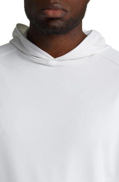 Shop Peter Millar Pine Performance Hoodie In White