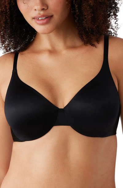 Shop Wacoal Inner Sheen Underwire Bra In Black