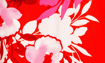 Shop Pj Salvage Watercolor Bloom Camisole In Scarlet