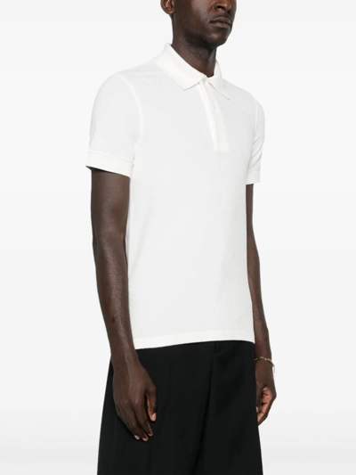 Shop Tom Ford Cut And Sewn Polo In White