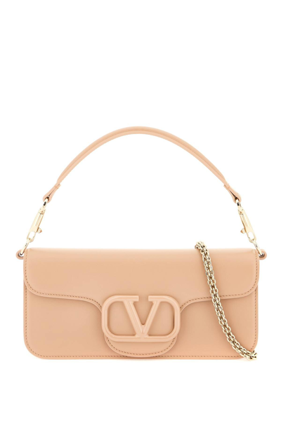 Shop Valentino Locò Shoulder Bag In Neutro