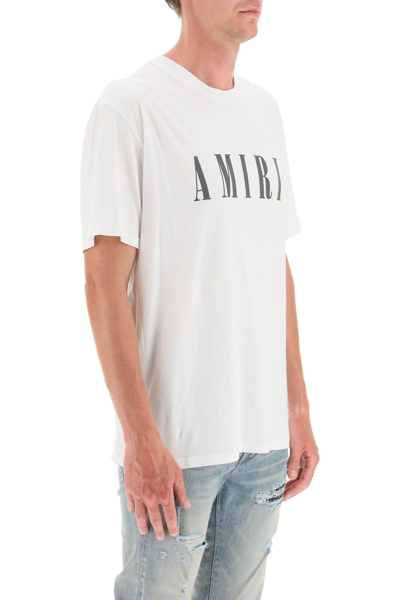 Shop Amiri Core Logo T-shirt In White
