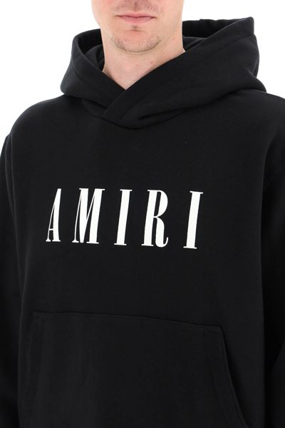 Shop Amiri Core Hoodie In Black