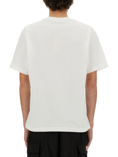 Shop Kenzo " Drawn Varsity" T-shirt In White