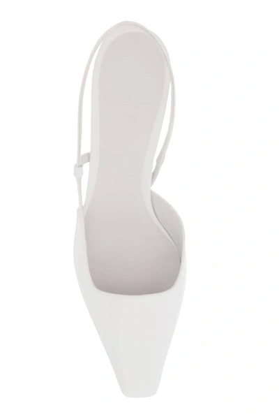 Shop 3juin Slingback Patent Leather Dé In White