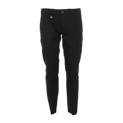 Shop Yes Zee Black Cotton Jeans & Pant