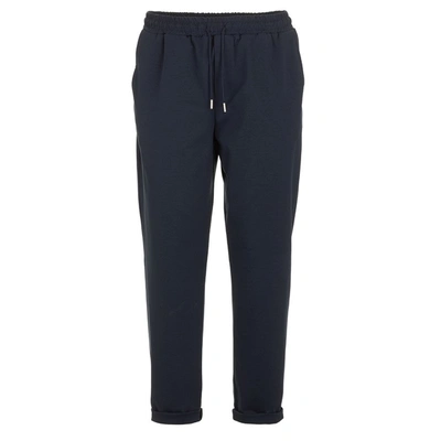 Shop Fred Mello Blue Cotton Jeans & Pant