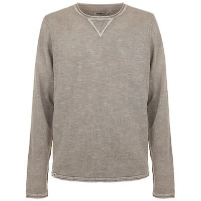 Shop Fred Mello Gray Cotton Sweater