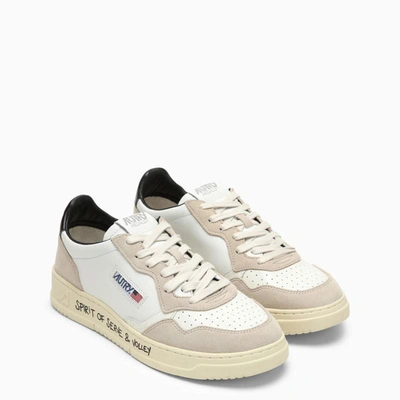 Shop Autry Medalist Trainer In And Suede In White