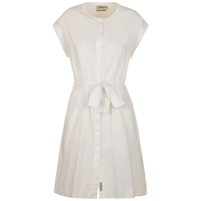 Shop Fred Mello White Cotton Dress