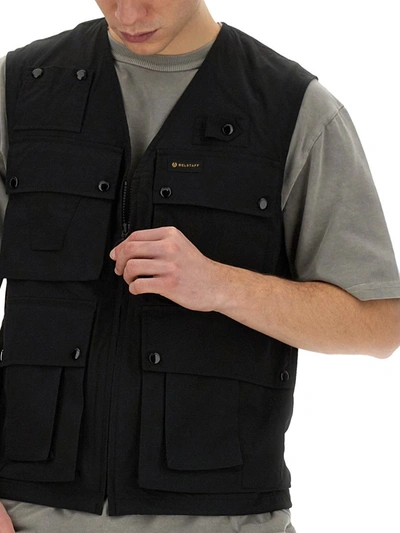 Shop Belstaff "castmaster" Vest In Black
