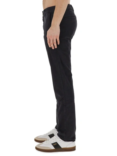 Shop Hugo Boss Boss Chino Pants In Black