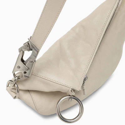 Shop Burberry Knight Small Soap-coloured Bag In Beige