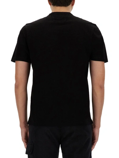 Shop C.p. Company T-shirt With Logo In Black