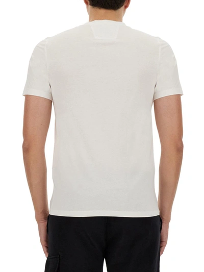 Shop C.p. Company T-shirt With Logo In White