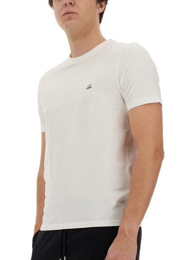 Shop C.p. Company T-shirt With Logo In White