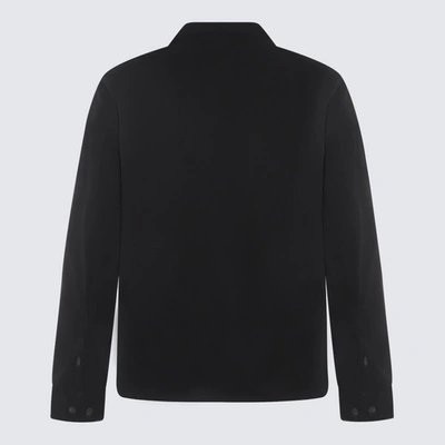 Shop C.p. Company Black Cotton Shirt Jacket