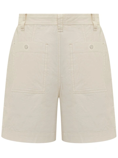 Shop Isabel Marant Étoile Kynan Shorts In White