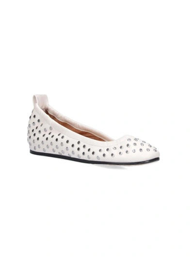 Shop Isabel Marant Flat Shoes In White