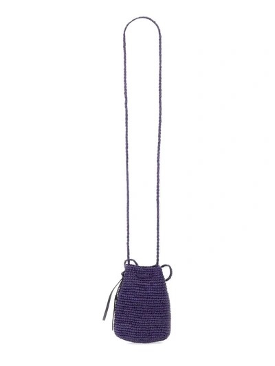 Shop Manebi Manebí "beach" Bucket Mini Bag In Lilac