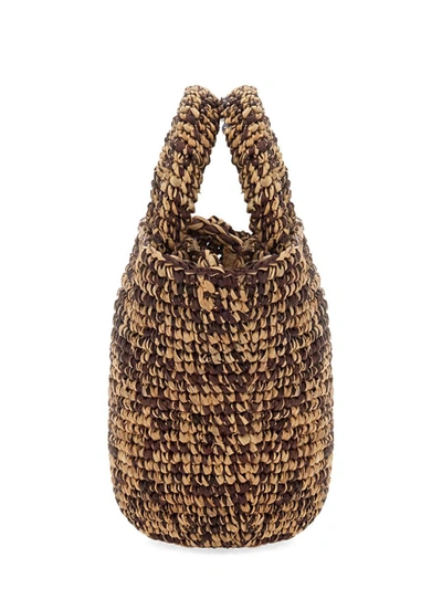 Shop Manebi Manebí Mini "summer" Bag In Brown