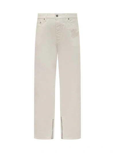 Shop Off-white Jeans With 90s Logo