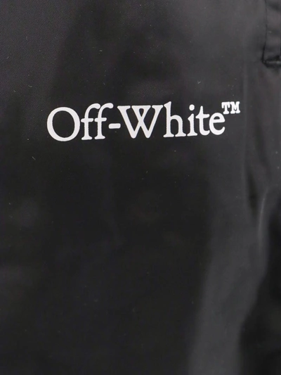 Shop Off-white Swim Trunk In Black