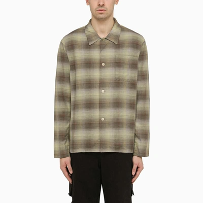 Shop Our Legacy And Cross-weave Box Shirt In Beige
