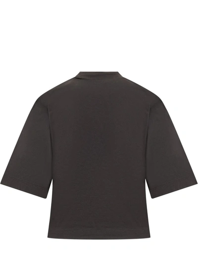 Shop Palm Angels Palms Cropped Tee In Black