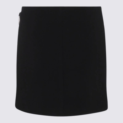 Simkhai Asymmetrical Draped Mini Skirt