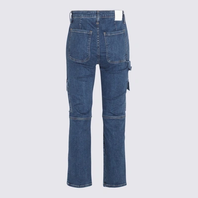 Simkhai Blue Cotton Jeans