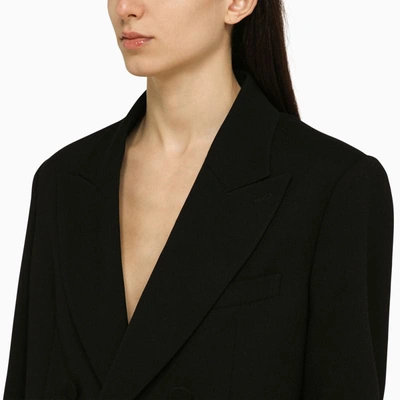 Shop The Andamane Double-breasted Pixie Jacket In Black