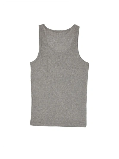 Shop Tom Ford Tank Top With Logo In Grey
