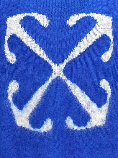 Shop Off-white Arrow Sweater, Cardigans Light Blue