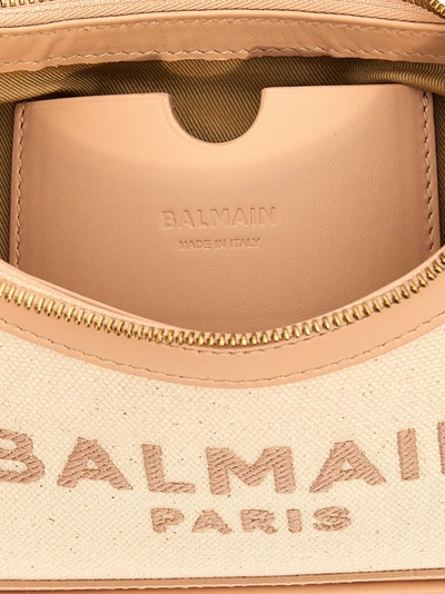 Shop Balmain B-army Shoulder Bags Pink