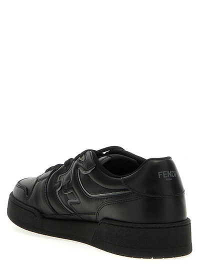 Shop Fendi Match Sneakers Black