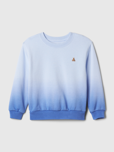 Shop Gap Baby Vintage Soft Sweatshirt In Blue Dip Dye