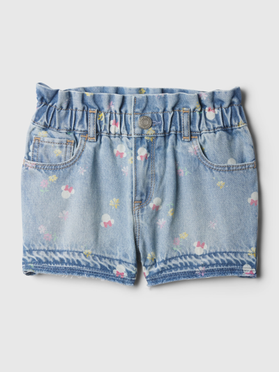 Shop Gap Baby I Disney Denim Shorts In Minnie Adorable