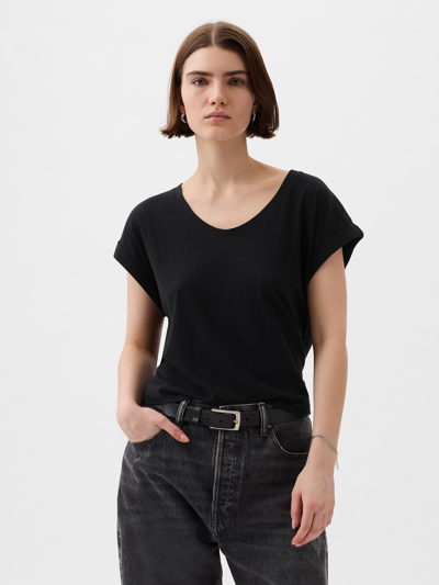 Shop Gap Muscle Dolman T-shirt In Black