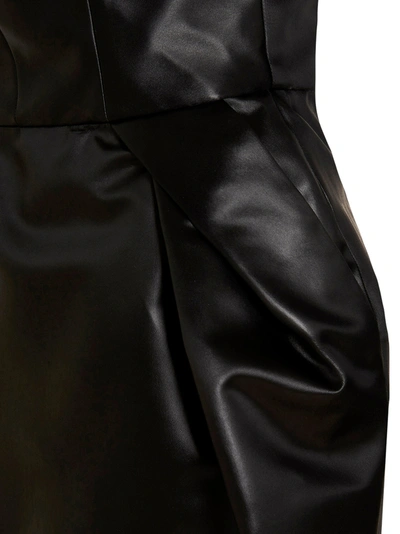 Shop Maison Margiela Silky Satin Dress