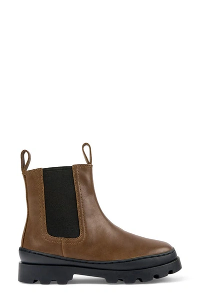 Camper Brutus Leather Boots In Brown