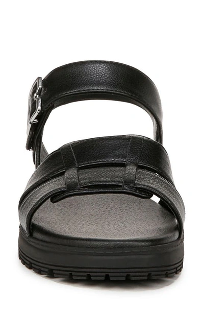 Shop Dr. Scholl's Take Five Lug Sandal In Black