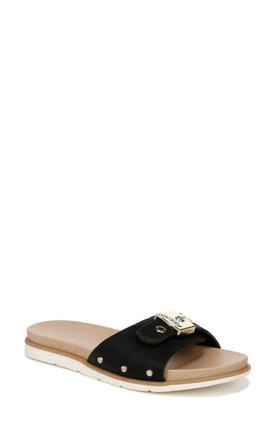 Shop Dr. Scholl's Nice Iconic Slide Sandal In Black