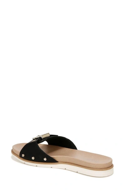 Shop Dr. Scholl's Nice Iconic Slide Sandal In Black