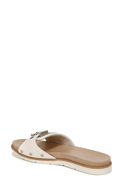 Shop Dr. Scholl's Nice Iconic Slide Sandal In Off White