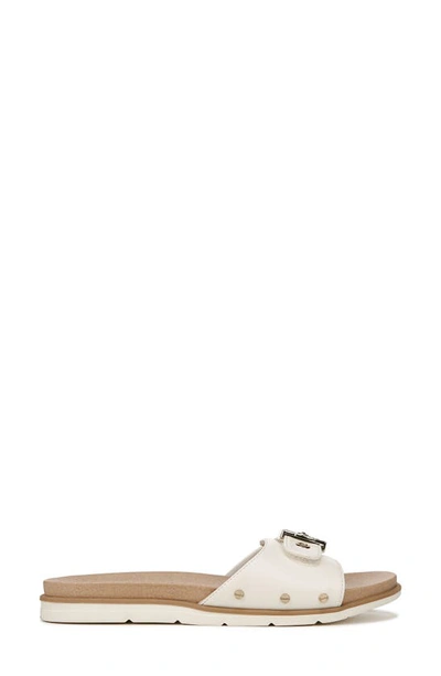 Shop Dr. Scholl's Nice Iconic Slide Sandal In Off White