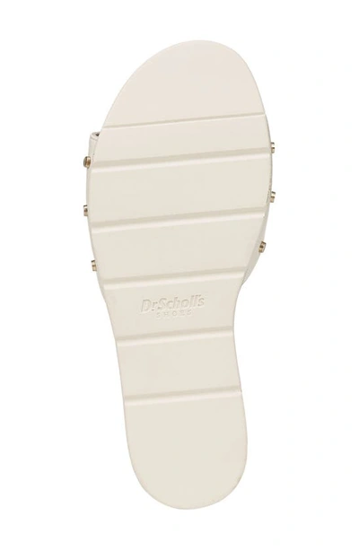 Dr. Scholl's Nice Iconic Slide Sandal In Off White